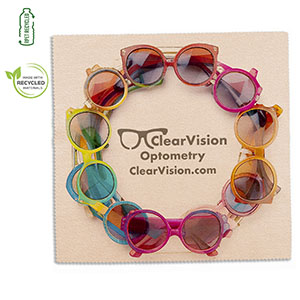 "BALBOA" - 10" x 10" Full Color Sublimation Recycled RPET Microfiber Cleaning Cloth & Screen Cleaner